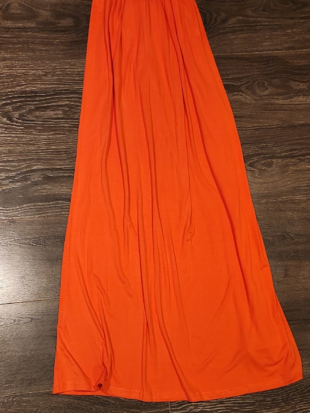 ❤️ NWT! CATWALK STUDIO CORAL HALTER OR STRAPLESS MAXI DRESS, LARGE - Picture 5 of 9